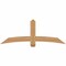 Ekena Millwork Bellingham Timber Gable Bracket, Western Red Cedar, 72"W x 27"H x 3 1/2"D x 5 1/2"F, 9/12 Pitch GBW072X27X0406BEL00SWR - alternate 1